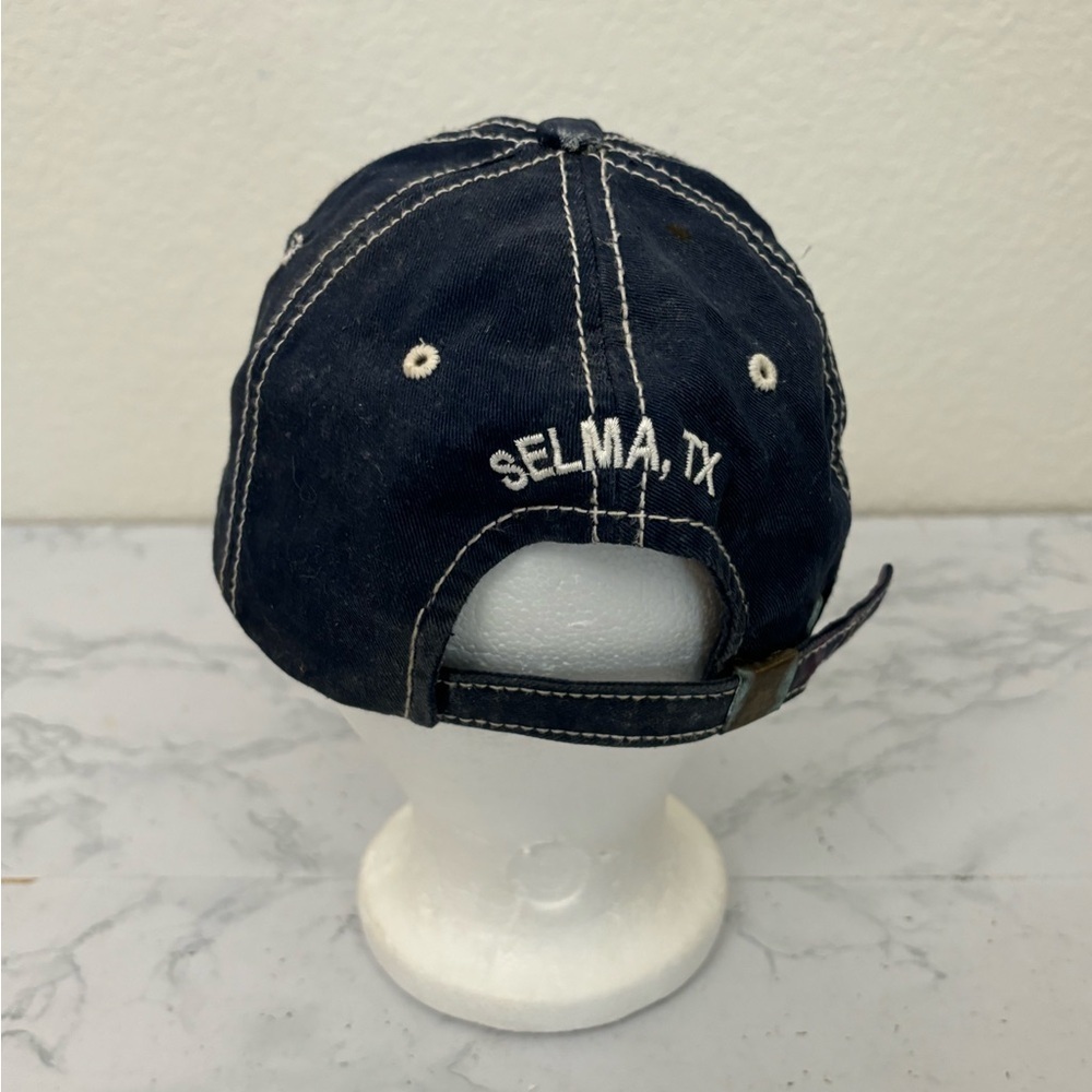 Magic Headwear Hooters Hat Blue Strapback Thick Stitch Men’s Adult​​​ - Picture 3 of 8